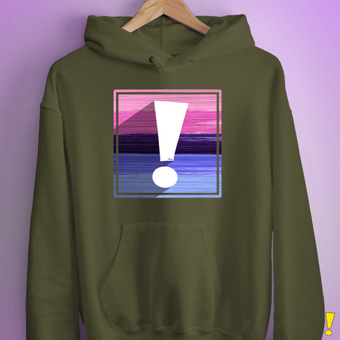 Omnisexual Pride Flag Exclamation Point Hoodie